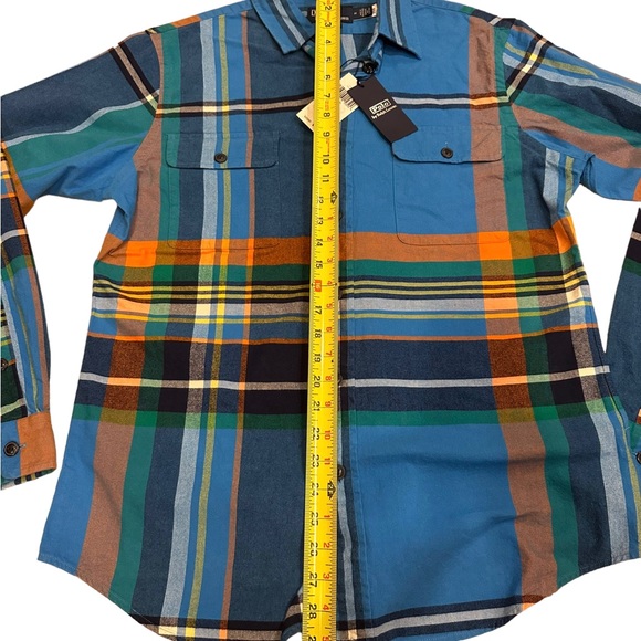 Polo Ralph Lauren Men's Classic-Fit Plaid Work shirt NWT Size Medium - Picture 11 of 11